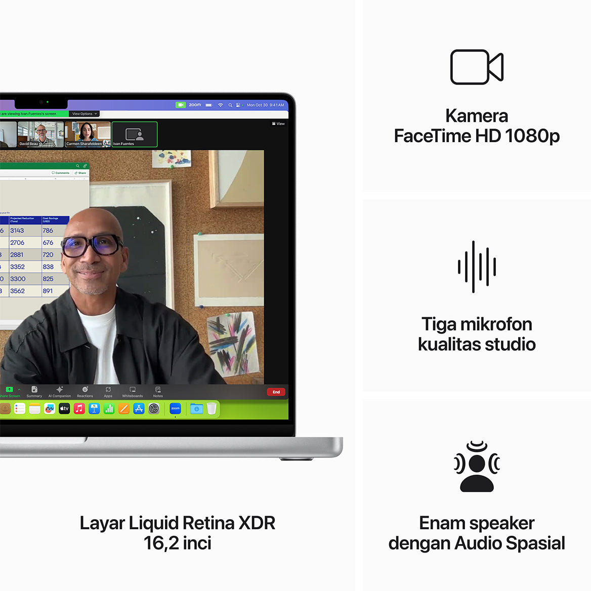 MacBook Pro (16 inci, M3 Pro)