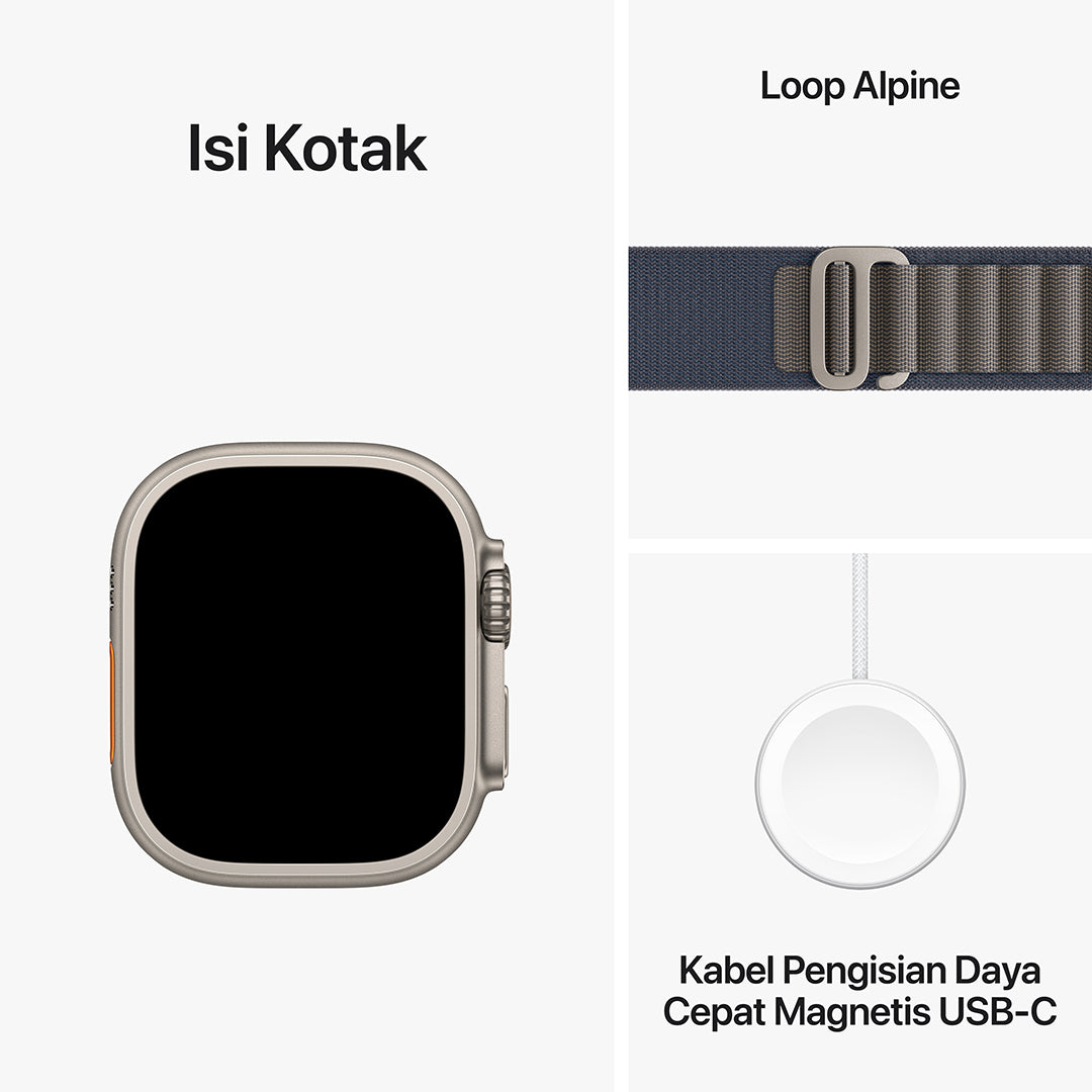 Apple Watch Ultra 2 with Alpine Loop