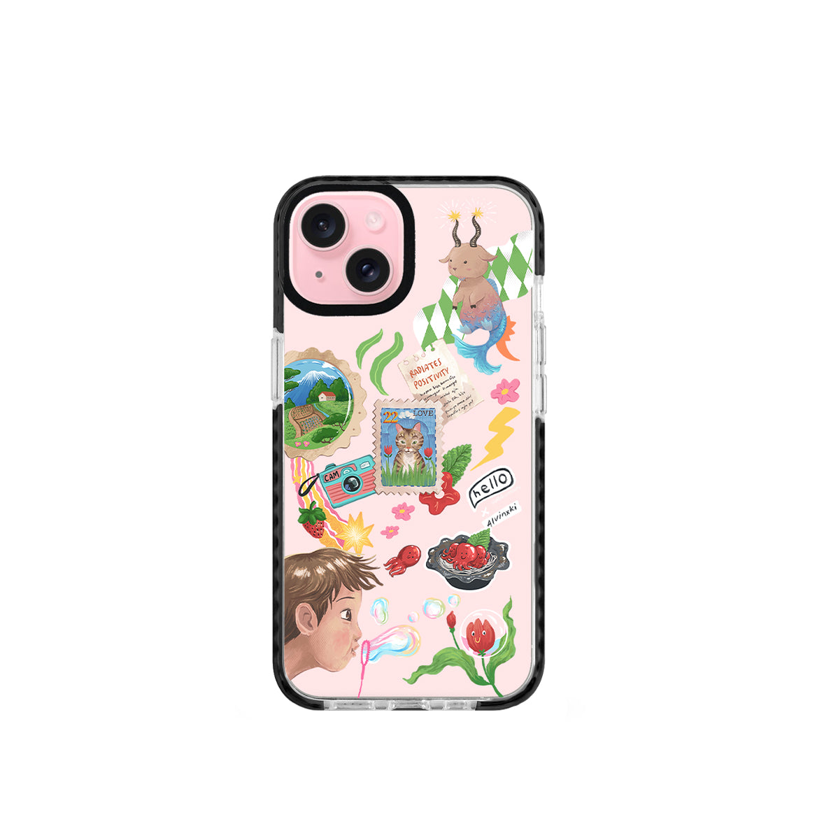 Case iPhone 15 Plus x Alvinxki